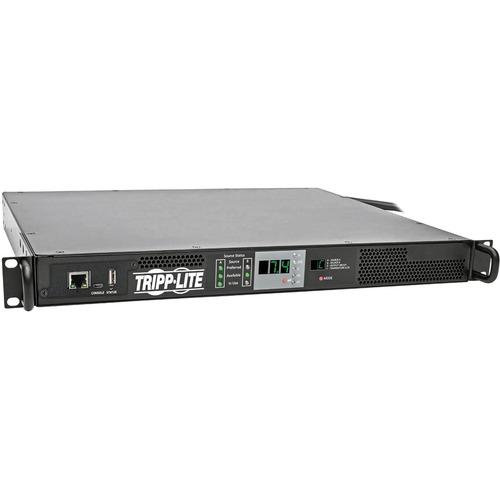 Tripp Lite PDUMNH32HVAT 7.4kW Single-Phase 230V ATS/Monitored PDU - Monitored - IEC 60309 32A Blue (2P+E) - 230 V AC - 7.70 kW - 1U - Horizontal - Rack-mountable