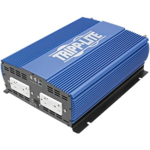 Tripp Lite PINV3000 Power Inverter - Input Voltage: 12 V DC - Output Voltage: 115 V AC, 120 V AC, 5 V DC