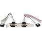StarTech.com 2 Port 16in DB9 Serial Port Bracket to 10 Pin Header - Add two extra serial ports to the back of your PC, from your motherboard - db9 bracket - db9 header - serial port bracket -serial port header