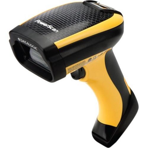 Datalogic PowerScan PM9500-DPM Evo Handheld Barcode Scanner - Wireless Connectivity - Bluetooth - Yellow, Black