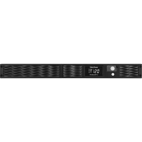 Cyber Power CyberPower Smart App Sinewave PR1000LCDRT1U 1000VA Pure Sine Wave 1U RT LCD UPS - 1U Rack/Tower - AVR - 6 Hour Recharge - 3.50 Minute Stand-by - 120 V AC Input - 120 V AC Output - 7 x NEMA 5-15R