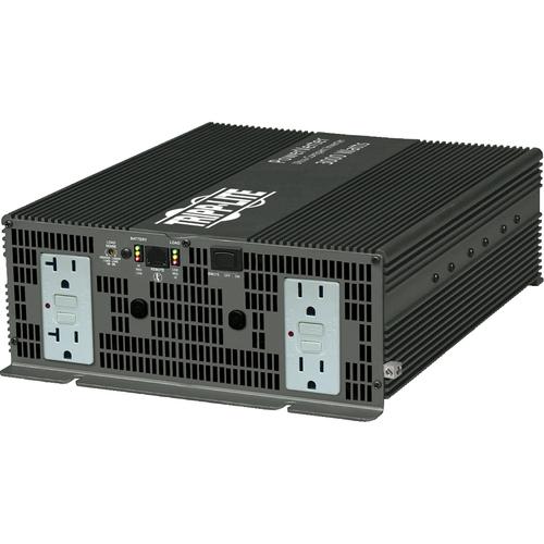 Tripp Lite PowerVerter PV3000GFCI DC-to-AC Power Inverter - Input Voltage: 12 V DC - Output Voltage: 120 V AC - Continuous Power: 3 kW