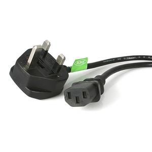 StarTech.com 6 ft Standard UK Computer Power Cord - 6ft