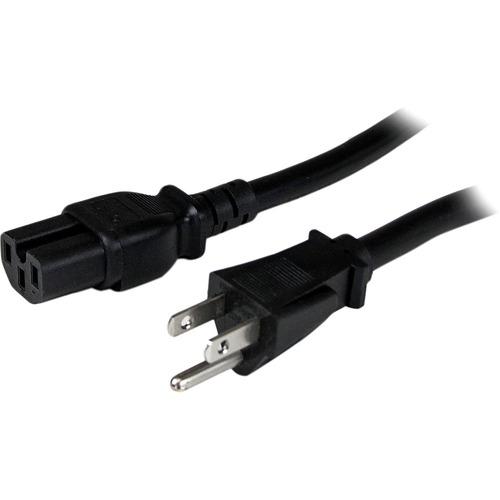 Startech Star Tech.com 8 ft Heavy Duty 14 AWG Computer Power Cord - NEMA5-15P to C15 - Connect a high-powered server to a Power Distribution Unit - Computer Power Cord - PC Power Cord - Monitor Power Cord - Heavy Duty 14AWG Power Cable - 8 ft 5-15P to C1
