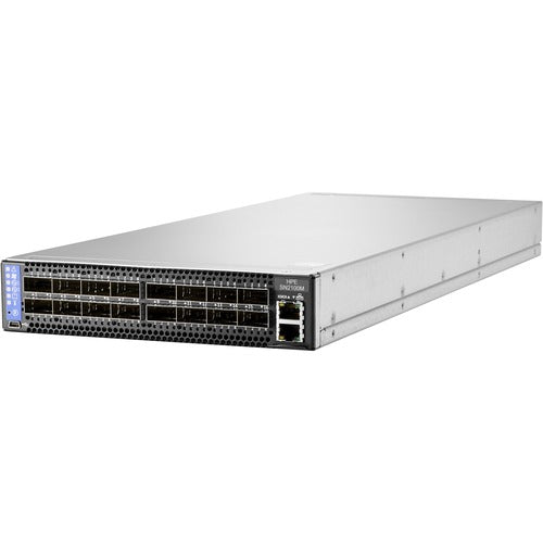 HPE SN2100M 100GbE 8QSFP28 Switch - Manageable - 2 Layer Supported - Modular - Optical Fiber - 1U High - Rack-mountable