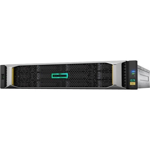 HPE MSA 1050 10GbE iSCSI Dual Controller LFF Storage - 12 x HDD Supported - 0 x HDD Installed - 12 x Total Bays - 12 x 3.5" Bay - 10 Gigabit Ethernet - iSCSI - 2U - Rack-mountable