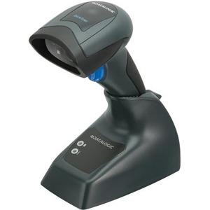 Datalogic QuickScan I QBT2430 Handheld Barcode Scanner Kit - Wireless Connectivity - 13.78" (350 mm) Scan Distance - 1D, 2D - Imager - Omni-directional - Bluetooth - USB - Black - IP42 - USB - Industrial, Retail