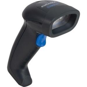 Datalogic QuickScan I QD2131 Handheld Barcode Scanner Kit - Cable Connectivity - 270 scan/s - 29.53" (750 mm) Scan Distance - 1D - Imager - USB - Black - Stand Included - USB - Industrial, Retail, Inventory