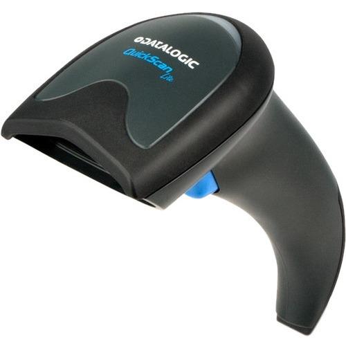 Datalogic QuickScan I Lite QW2120-BK Handheld Barcode Scanner - Cable Connectivity - 400 scan/s - 1D - Imager - Black - USB