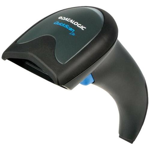 Datalogic Quickscan I QW2120 Handheld Barcode Scanner Kit - Cable Connectivity - 400 scan/s - 1D - Omni-directional - USB - Black