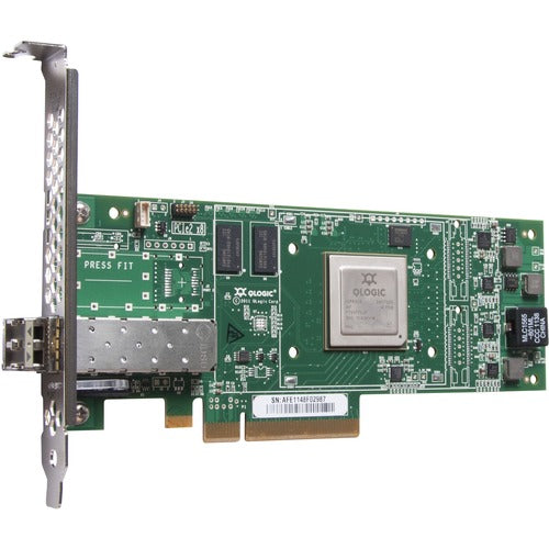 HPE StoreFabric SN1000Q 16GB 1-port PCIe Fibre Channel Host Bus Adapter - 1 x LC - PCI Express 3.0 x4 - 16 Gbit/s - 1 x Total Fibre Channel Port(s) - 1 x LC Port(s) - Plug-in Card