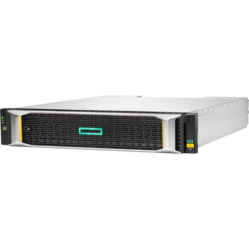 HPE MSA 2062 12Gb SAS SFF Storage - 24 x HDD Supported - 0 x HDD Installed - 24 x SSD Supported - 2 x SSD Installed - 3.84 TB Total Installed SSD Capacity - 2 x 12Gb/s SAS Controller - 24 x Total Bays - 24 x 2.5" Bay - 8 SAS Port(s) External - 2U - Rack-