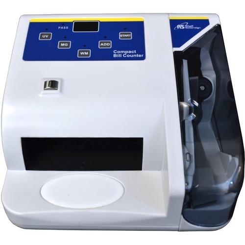 Royal Sovereign Side loading bill counter with counterfeit detection, 600 bills/min, add function, and LCD display - 150 Bill Capacity - Counts 600 bills/min