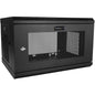 StarTech.com 2 Post 6U 19" Wall Mount Network Cabinet 15" Deep - Locking Vented IT Data Equipment/Switch Rack Enclosure w/Shelf/Hook&Loop - 6U 19in wall mount network cabinet enclosure - 14.6in deep - 200lb capacity - EIA/ECA-310-E - Locking vented IT/Da