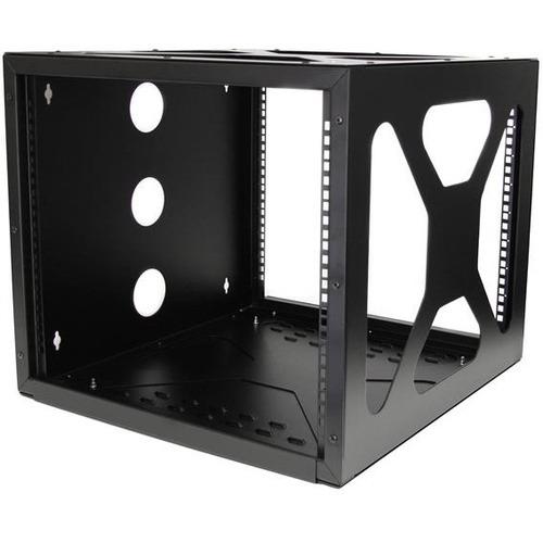StarTech.com 8U Sideways Wallmount Rack for Servers - Side-Mount Server Rack for Easy Access - Wall-mount your server or networking equipment sideways, for easy access - wall mount server rack - wall mount server cabinet - 8u server rack - 19" server rac
