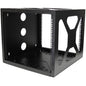 StarTech.com 8U Sideways Wallmount Rack for Servers - Side-Mount Server Rack for Easy Access - Wall-mount your server or networking equipment sideways, for easy access - wall mount server rack - wall mount server cabinet - 8u server rack - 19" server rac