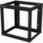 StarTech.com 9U 19" Wall Mount Network Rack - 17" Deep Open Frame for Server Room AV/Data/Patch Panel/IT/Computer Equipment w/Cage Nuts - 9U 19in wall mount network rack w/19in mounting depth is EIA/ECA-310 compatible - Open frame 2 Post Server Rm AV/IT