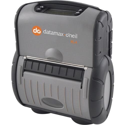 Intermec Datamax-O'Neil RL4 Direct Thermal Printer - Monochrome - Portable - Label Print - USB - Serial - Bluetooth - Battery Included - LCD Yes - Peel Facility - 4.13" Print Width - 101.60 mm/s Mono - 203 dpi - 4.12" (104.65 mm) Label Width