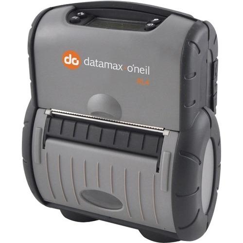 Intermec Datamax-O'Neil RL4e Direct Thermal Printer - Monochrome - Portable - Label Print - Bluetooth - Battery Included - 4.13" Print Width - 101.60 mm/s Mono - 203 dpi - Wireless LAN - 4.12" (104.65 mm) Label Width