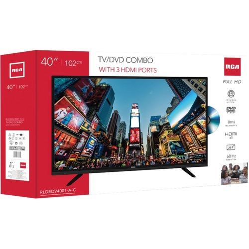 Curtis International RCA RLDEDV4001 40" TV/DVD Combo - HDTV - 16:9 - 1920 x 1080 - 1080p - LED - ATSC - NTSC - 178° / 178° - HDMI