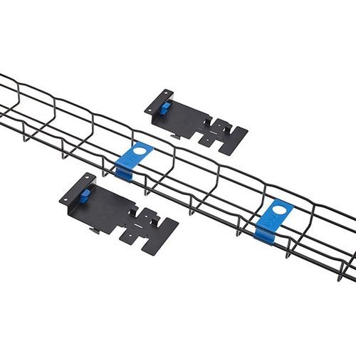 Eaton Vertical Flextray, 4" x 2" , 42U, with Mounting Hardware; Black - Black - 42U Rack Height