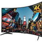 Curtis International RCA RTUC5537 55" Curved Screen LED-LCD TV - 4K UHDTV - Black - LED Backlight - 3840 x 2160 Resolution