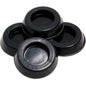 StarTech.com 1-1/4in Dia. Self-Adhesive Rubber Feet for PC Cases - 4 Pack - of 1.25 Diameter - Circle - Self-adhesive - Rubber - 4 / Pack