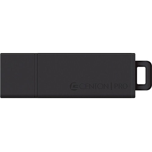 Centon 64GB DataStick Pro2 USB 2.0 Flash Drive - 64 GB - USB 2.0 - Black - 5 Year Warranty