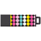 Centon 8GB DataStick PRO 2 USB Flash Drive - 8 GB - USB - Black - 10 / Pack