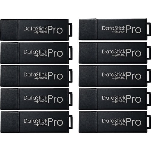 Centon MP ValuePack USB 3.0 Pro (Black) , 8GB x 10P - 8 GB - USB 3.0 - 35 MB/s Read Speed - 12 MB/s Write Speed - Black - 10 / Pack