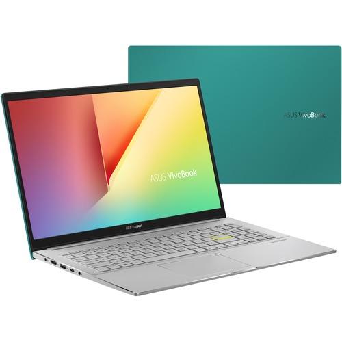 Asus VivoBook S15 S533 S533EA-DH51-GN 15.6" Notebook - Full HD - 1920 x 1080 - Intel Core i5 (11th Gen) i5-1135G7 Quad-core (4 Core) 2.40 GHz - 8 GB RAM - 512 GB SSD - Gaia Green, Transparent Silver - Windows 10 Home - Intel Iris Xe Graphics - In-plane S