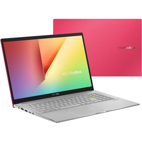 Asus VivoBook S15 S533 S533EA-DH51-RD 15.6" Notebook - Full HD - 1920 x 1080 - Intel Core i5 (11th Gen) i5-1135G7 Quad-core (4 Core) 2.40 GHz - 8 GB RAM - 512 GB SSD - Resolute Red, Transparent Silver - Windows 10 Home - Intel Iris Xe Graphics - In-plane