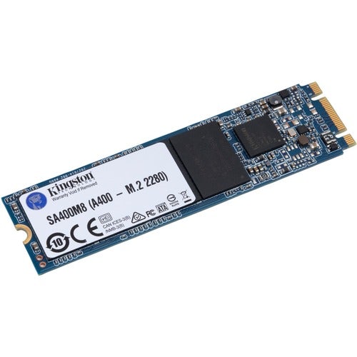 Kingston A400 240 GB Solid State Drive - M.2 2280 Internal - SATA (SATA/600) - 80 TB TBW - 500 MB/s Maximum Read Transfer Rate - 3 Year Warranty