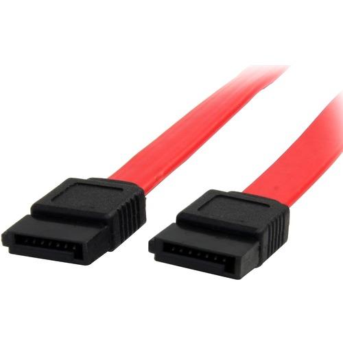 StarTech.com StarTech.com Serial ATA Cable - This high quality SATA cable is designed for connecting SATA drives even in tight spaces. - 18in sata cable - 18in serial ata cable - 18" sata cable