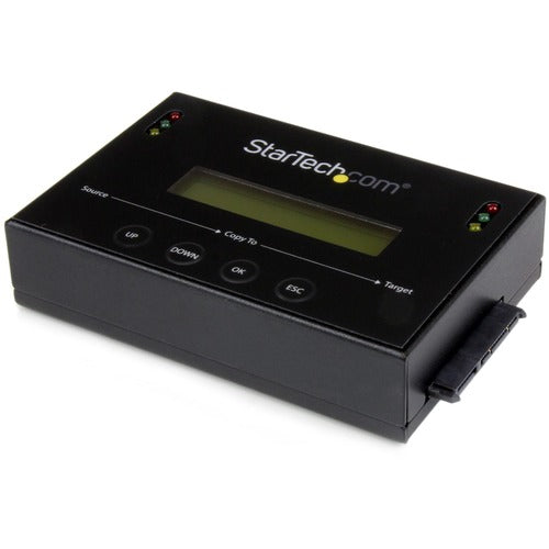 StarTech.com Standalone 2.5 / 3.5" SATA Hard Drive Duplicator w/ Multi HDD / SSD Image Backup Library - Duplicate one 2.5/3.5" hard drive to another without connecting to a computer, or backup multiple drive images to a library drive to restore PC/Server