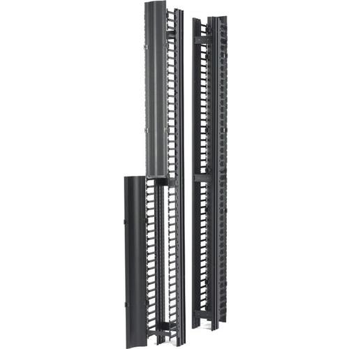 Eaton Single-Sided 84-Inch Cabling Section - Black