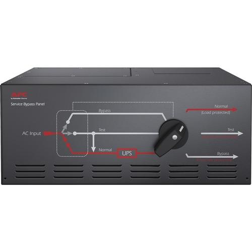 Schneider Electric APC by Schneider Electric Bypass Panel - 1 x Hard Wire 3-wire (2PH + G), 2 x NEMA L6-30R, 4 x NEMA L6-20R - 20 kVA - 230 V AC - 125 A