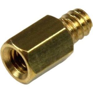 StarTech.com Replacement PC Mounting #6-32 to M3 Metal Jack Screw Standoff 50 Pack - Jackscrew Standoff - 50 / Pack