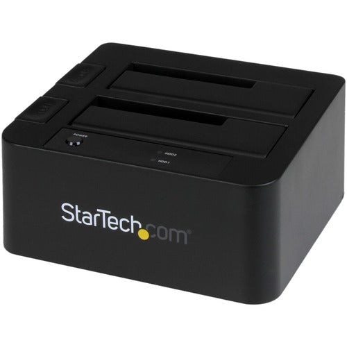 StarTech.com USB 3.0 / eSATA Dual Hard Drive Docking Station with UASP for 2.5/3.5in SATA SSD / HDD - SATA 6 Gbps - Easily connect and swap two 2.5 or 3.5in SATA III drives through eSATA or USB 3.0 - Docking Station - 2.5 HDD Docking Station - 3.5 Hard D