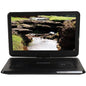 Curtis International Sylvania SDVD1566 Portable DVD Player - 15.6" Display - 1366 x 768 - Black - DVD-R, CD-RW - JPEG - DVD Video, EVD, VOB, Video CD, MPEG-1, MPEG-2, MPEG-4, DivX - CD-DA, MP3, WMA - 1 x Headphone Port(s) - USB - Lithium Polymer (Li-Poly