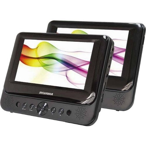 Curtis International Sylvania SDVD8739 Car DVD Player - 7" LCD - 16:9 - DVD VideoHeadrest-mountable