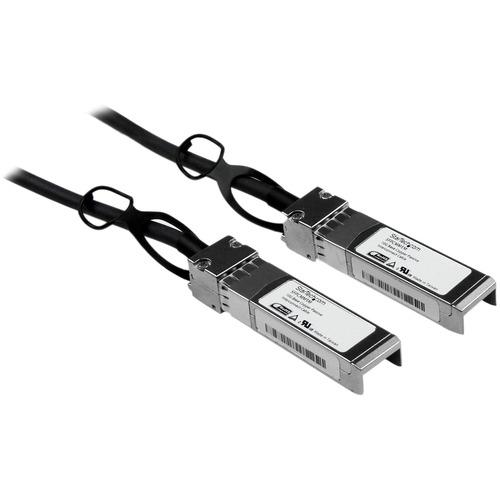 StarTech.com StarTech.com 1m 10G SFP+ to SFP+ Direct Attach Cable for Cisco SFP-H10GB-CU1M - 10GbE SFP+ Copper DAC 10Gbps Passive Twinax - 100% Cisco SFP-H10GB-CU1M Compatible 1m 10G direct attach cable - 10 Gbps Passive Twinax Copper Low Power 2x SFP+ P