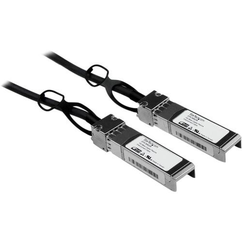 StarTech.com StarTech.com 2m 10G SFP+ to SFP+ Direct Attach Cable for Cisco SFP-H10GB-CU2M - 10GbE SFP+ Copper DAC 10 Gbps Passive Twinax - 100% Cisco SFP-H10GB-CU2M Compatible 2m 10G direct attach cable - 10 Gbps Passive Twinax Copper Low Power 2x SFP+