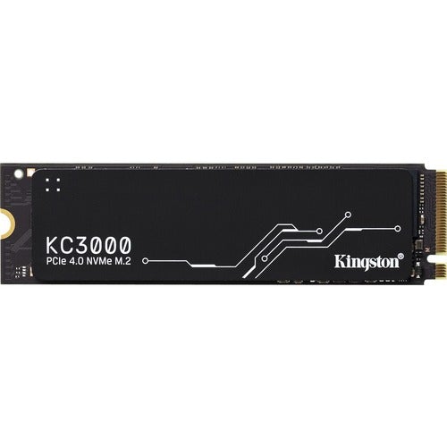 Kingston KC3000 4 TB Solid State Drive - M.2 2280 Internal - PCI Express NVMe (PCI Express NVMe 4.0 x4) - Desktop PC, Notebook Device Supported - 3276.80 TB TBW - 7000 MB/s Maximum Read Transfer Rate - 5 Year Warranty