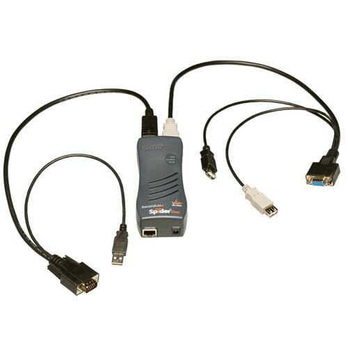 Lantronix SecureLinx SpiderDuo KVM Switch - 1 x 1, 10U