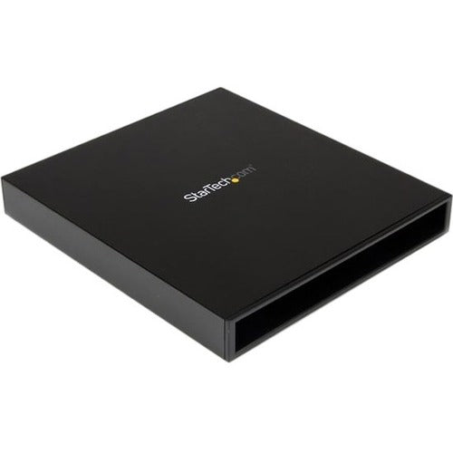 StarTech.com USB 3.0 to Slimline SATA ODD Enclosure for Blu-ray and DVD ROM drives - 1 x Total Bay - 1 x 5.25" Bay - Aluminum, Plastic