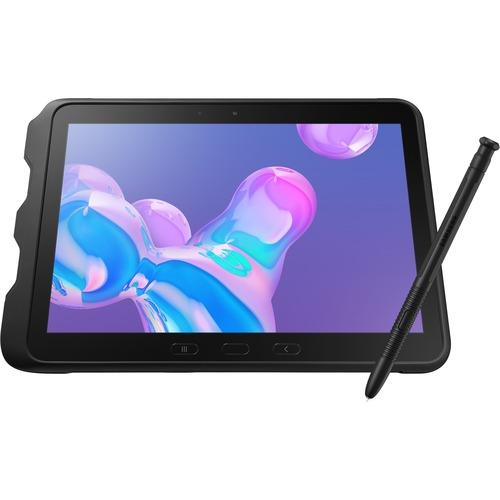 Samsung Galaxy Tab Active Pro SM-T547 Tablet - 10.1" Dual-core (2 Core) 2 GHz - 4 GB RAM - 64 GB Storage - Android 9.0 Pie - 4G - Black - Qualcomm Snapdragon 670 SoC microSD Supported - 1920 x 1200 - LTE, UMTS - 8 Megapixel Front Camera