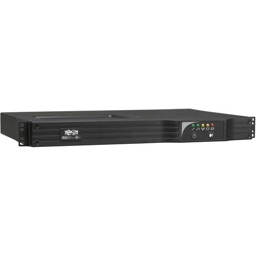 Tripp Lite SmartPro SMART1000RM1UN 1kVA Rack-mountable - 1U Rack-mountable - 4 Minute Stand-by - 120 V AC Input - 120 V AC Output - 6 x NEMA 5-15R