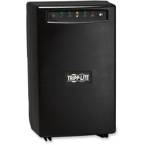 Tripp Lite SmartPro 1500VA UPS - Tower - 4 Hour Recharge - 7 Minute Stand-by - 120 V AC Input - 120 V AC Output - 6 x NEMA 5-15R, 6 x NEMA 5-15R