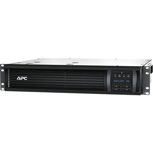 Schneider Electric APC by Schneider Electric APC Smart-UPS 750VA LCD RM 120V with Network Card - 2U Rack-mountable - 3 Hour Recharge - 5 Minute Stand-by - 120 V AC Input - 120 V AC Output - 6 x NEMA 5-15R